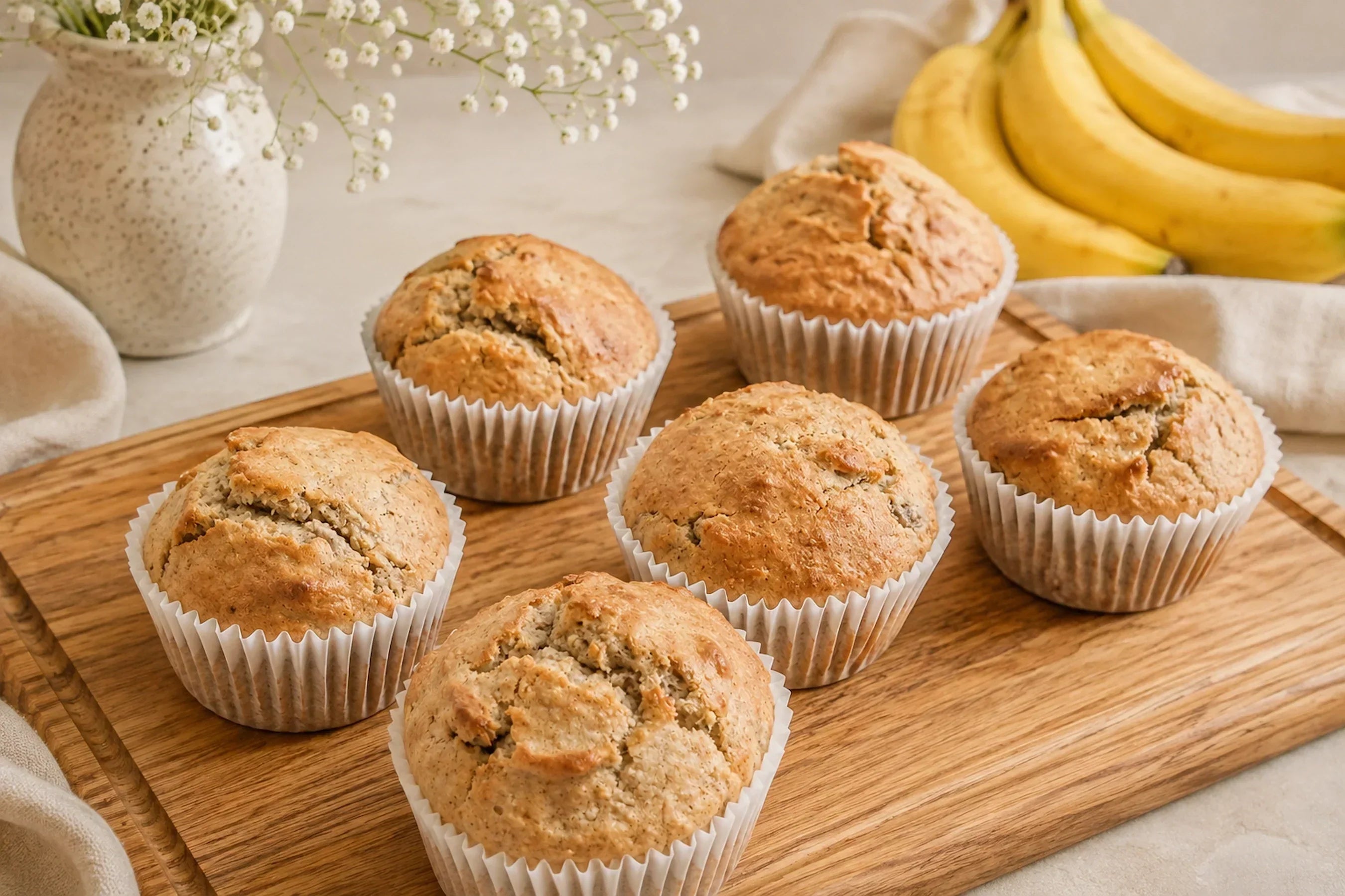 Bananen-Muffins