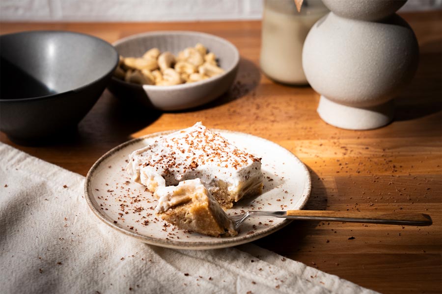 Banoffee mit Kokossahne