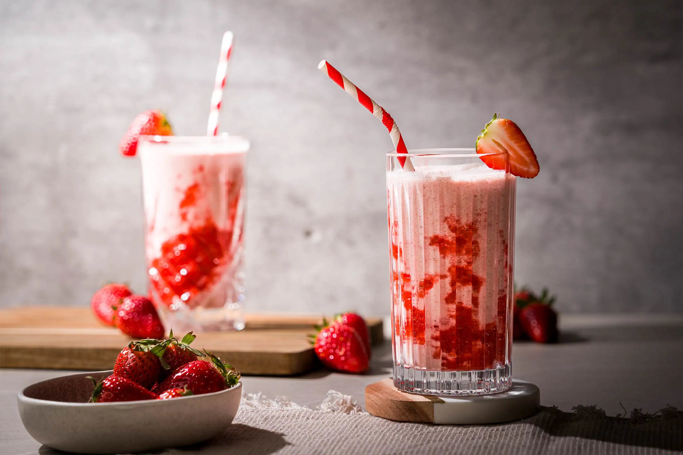 Erdbeer-Milchshake