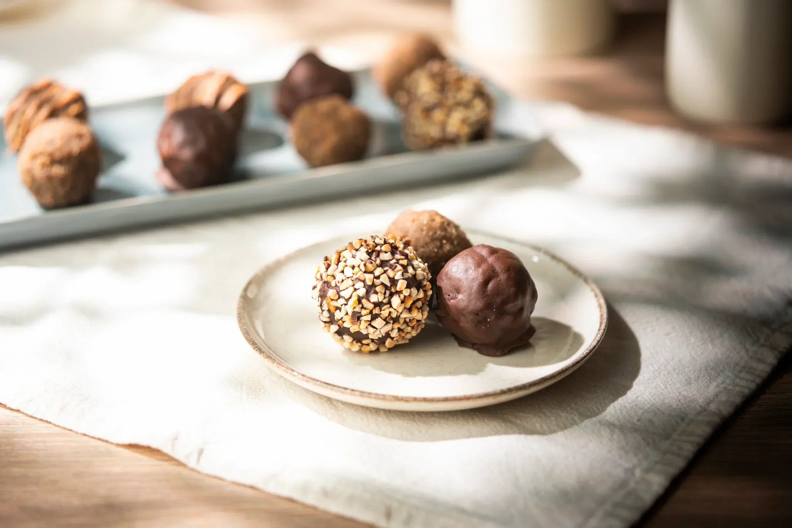 Kuchenreste verwerten als Cake Balls, glutenfrei und cremig gefüllt