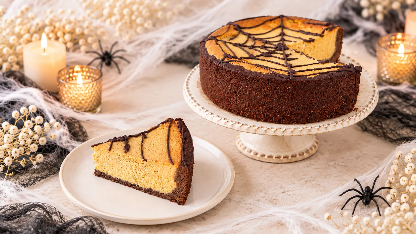Pumpkin Spice Käsekuchen