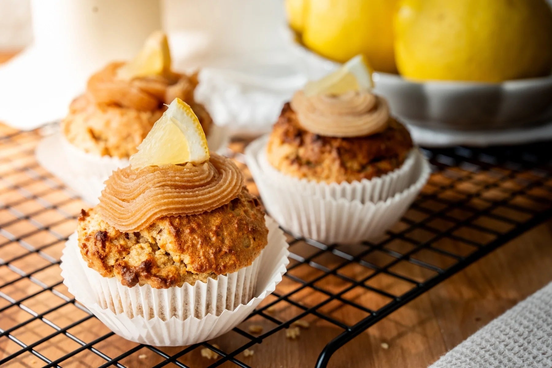Zitronen-Cupcakes