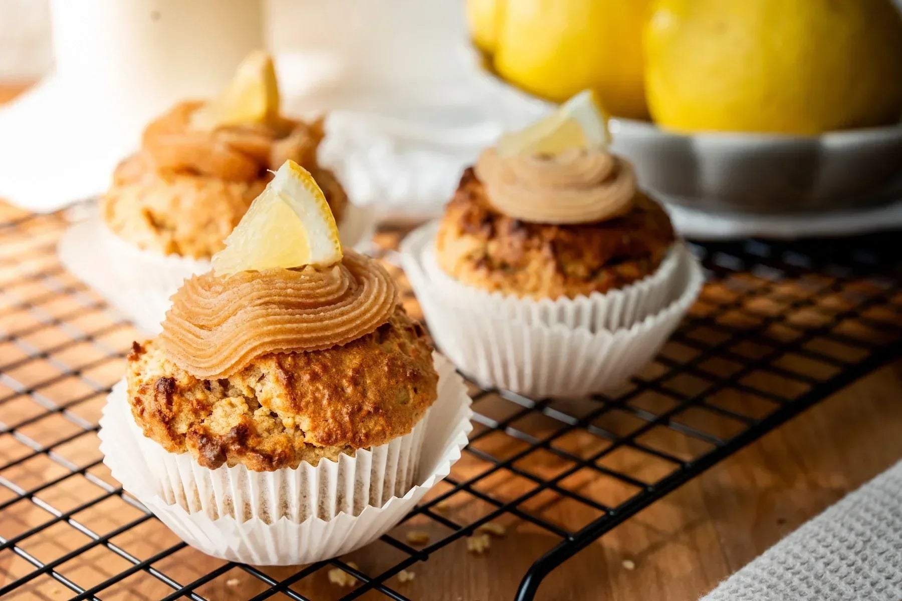 Zitronen-Cupcakes