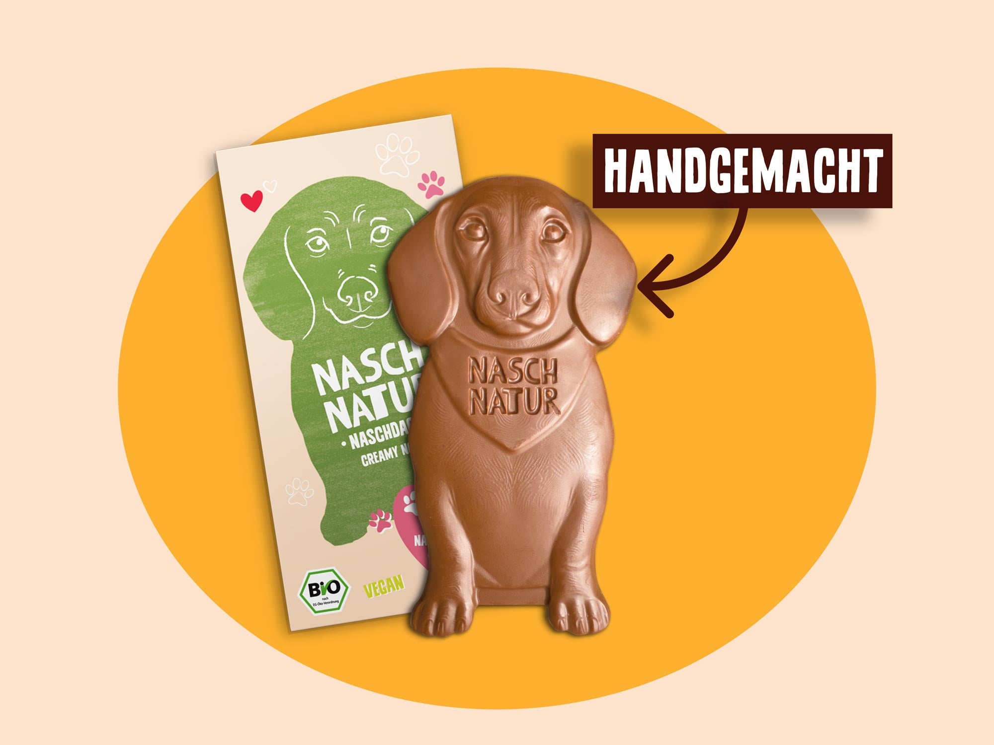 NaschDackel Creamy Nougat, bio