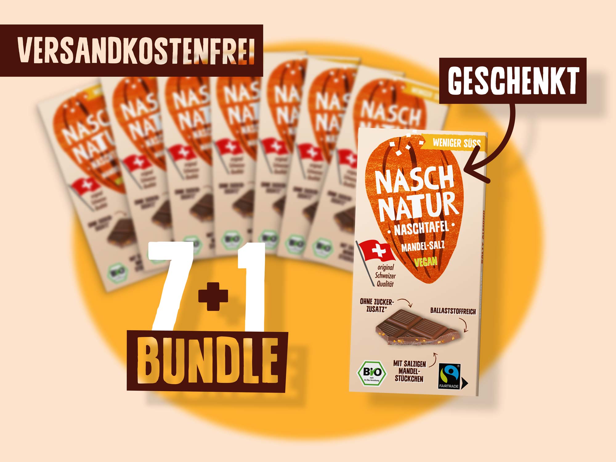 Mandel-Salz 7+1 Launch-Angebot