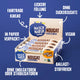 NaschBar Nougat USPs: Fairtrade Kakao, ohne Zuckerzusatz, leckere Füllung vegan, in Papier verpackt, ohne Emulgatoren, ballaststoffreich – NaschNatur