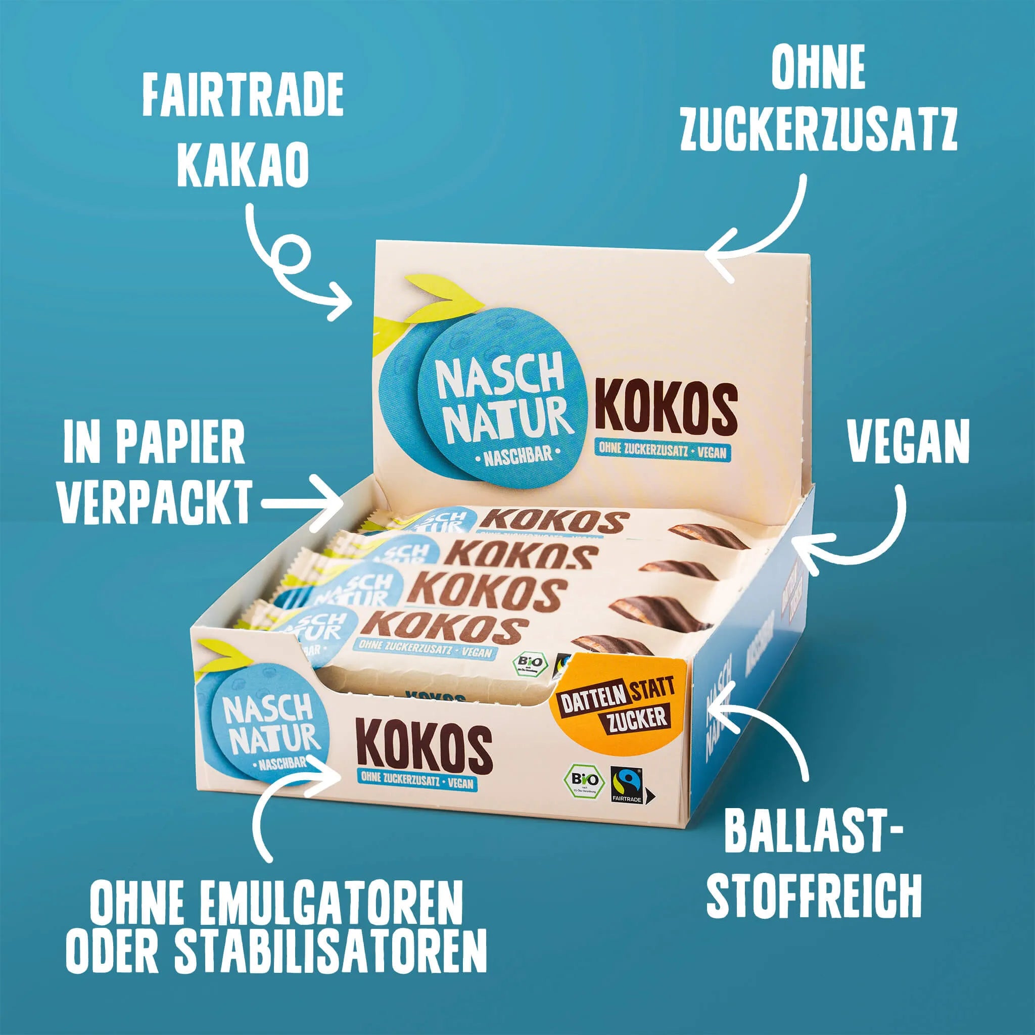 NaschBar Kokos (12er Pack)