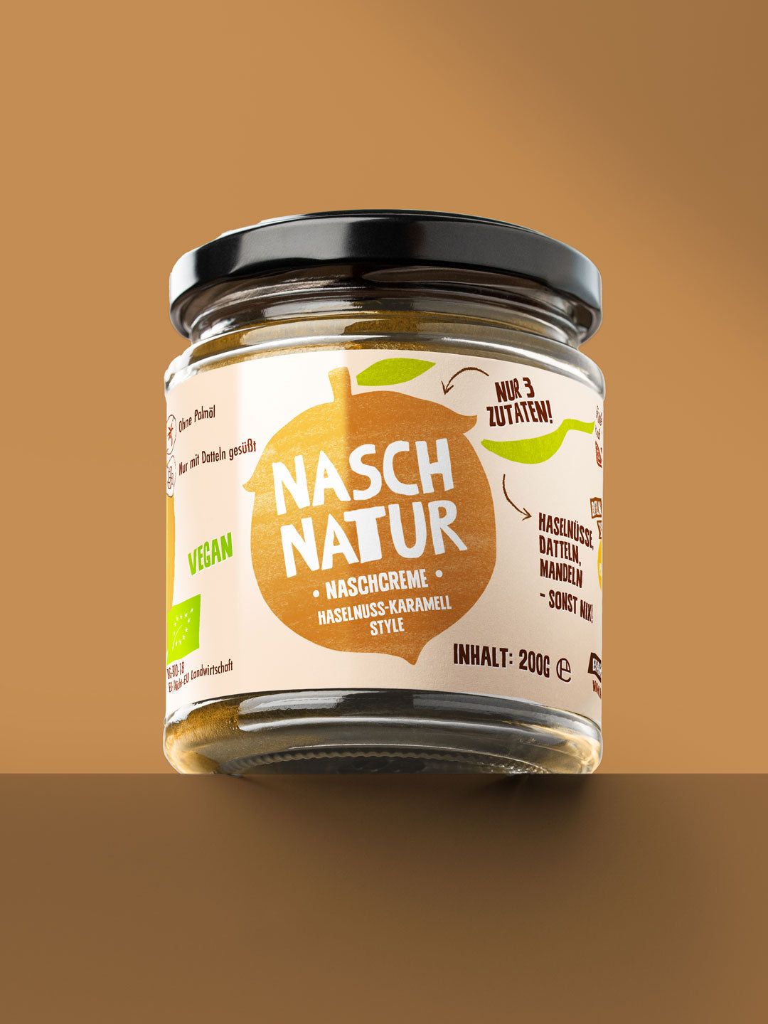 "NaschMella" - NaschCreme Haselnuss-Karamell-Style, bio