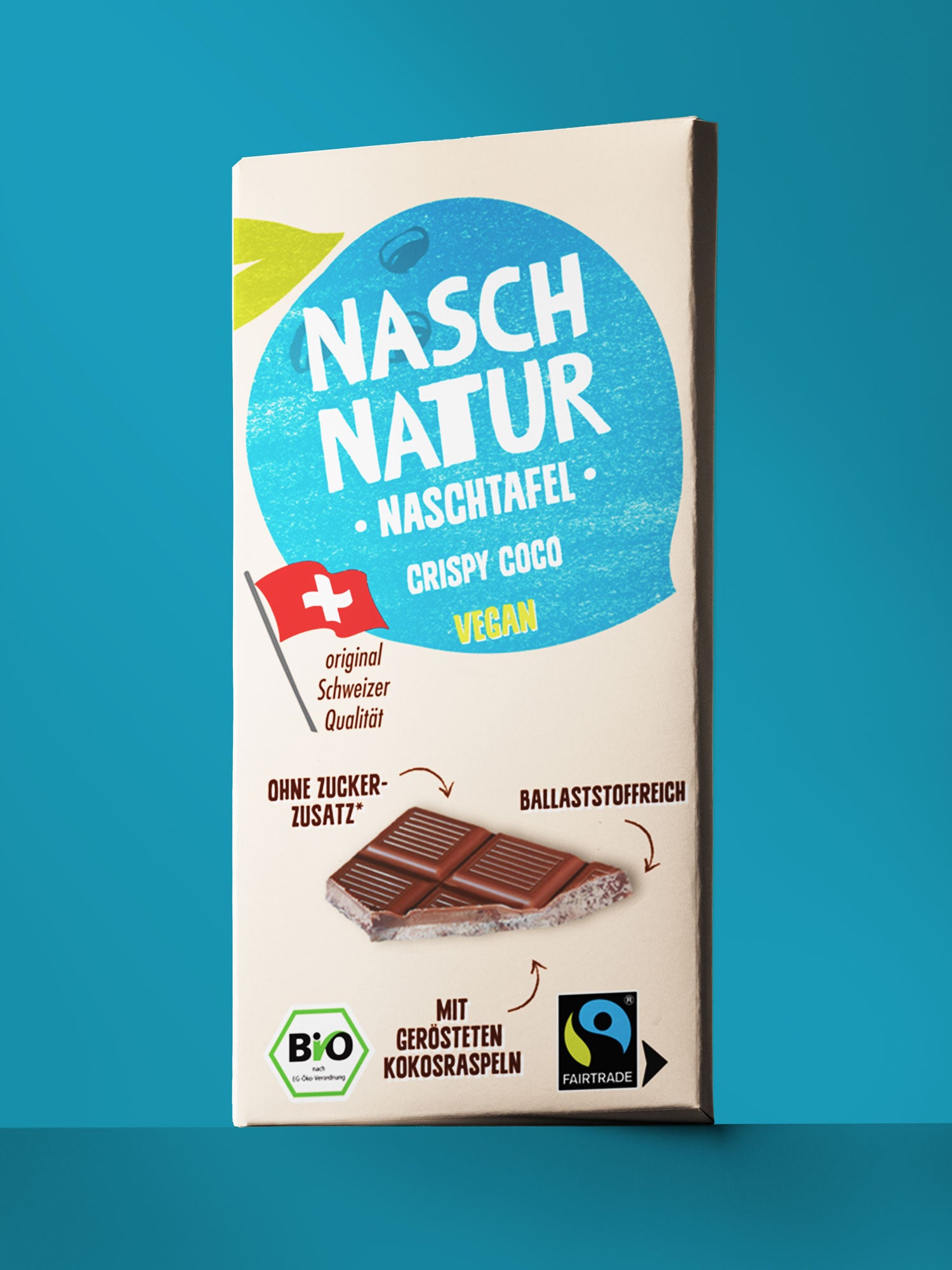 NaschTafel Crispy Coco - 80 g, bio