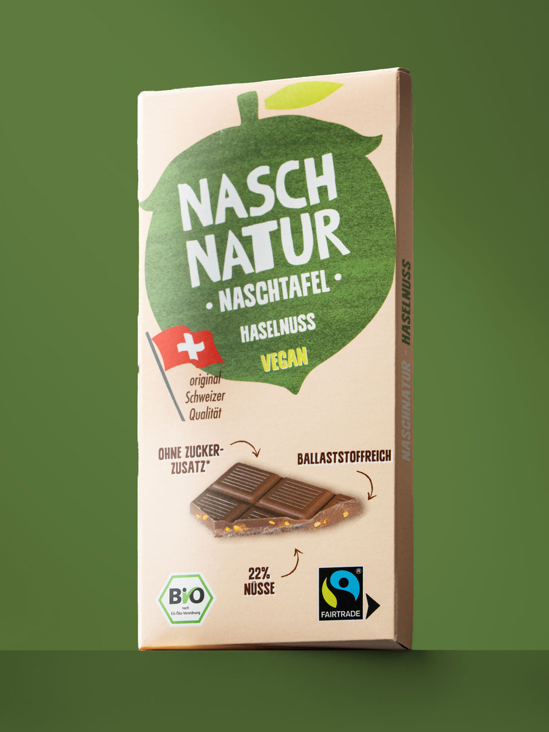 NaschTafel Haselnuss - 80 g, bio