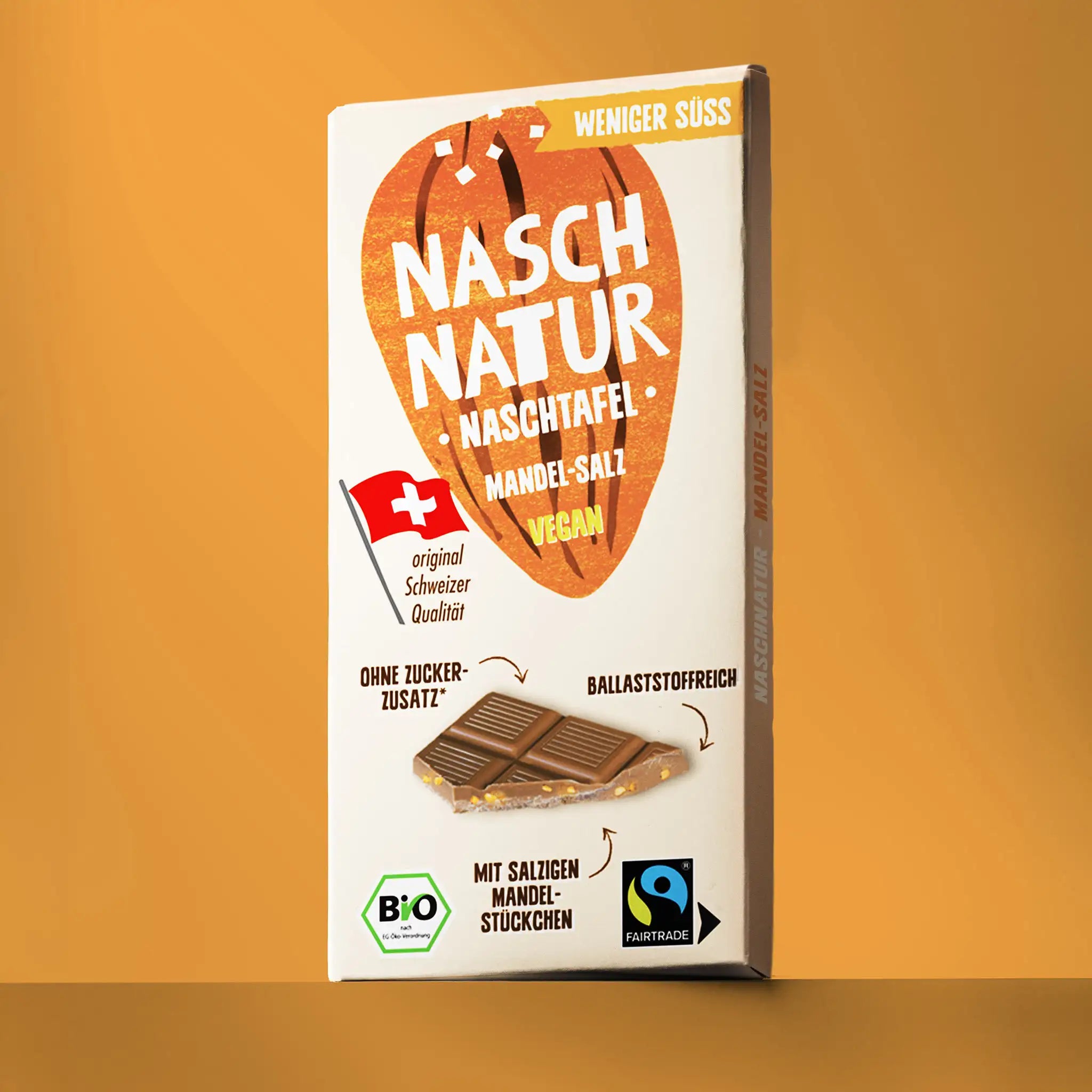 NaschTafel Mandel-Salz - 80 g, bio