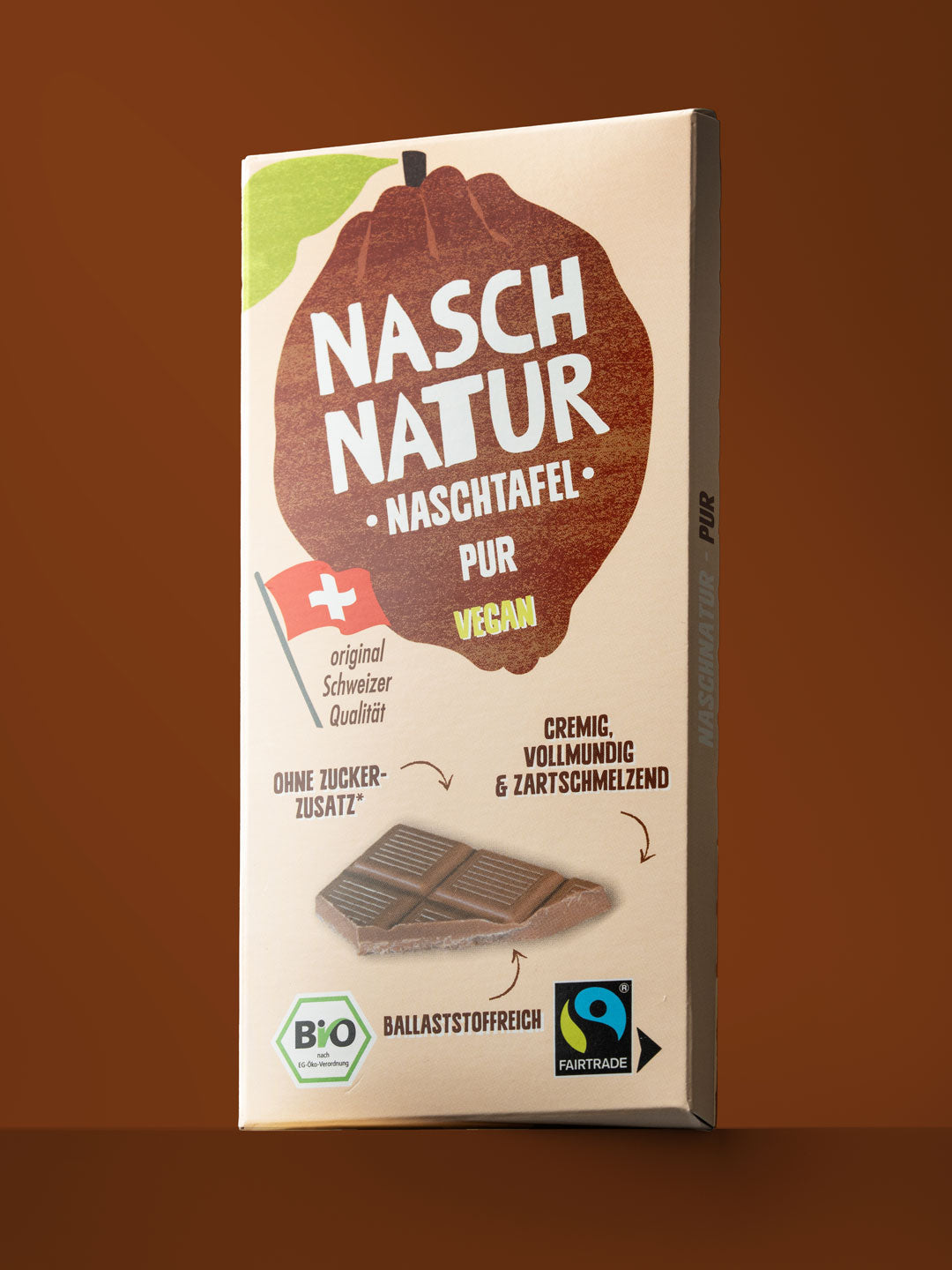 NaschTafel Pur - 80 g, bio
