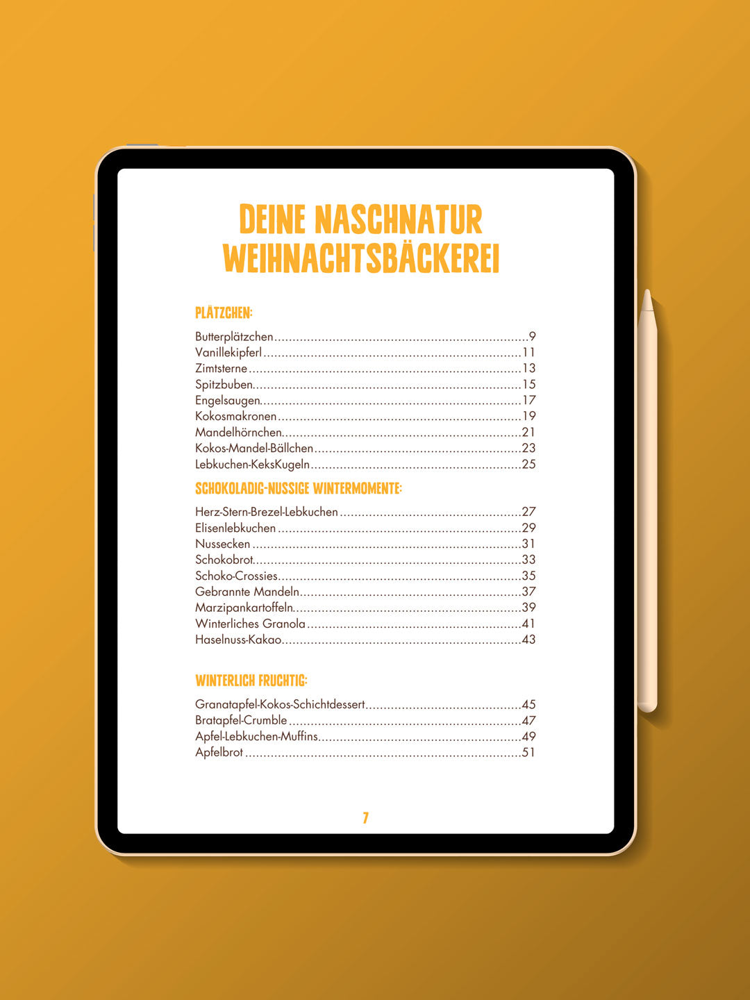 Weihnachtliches Rezepte-E-Book