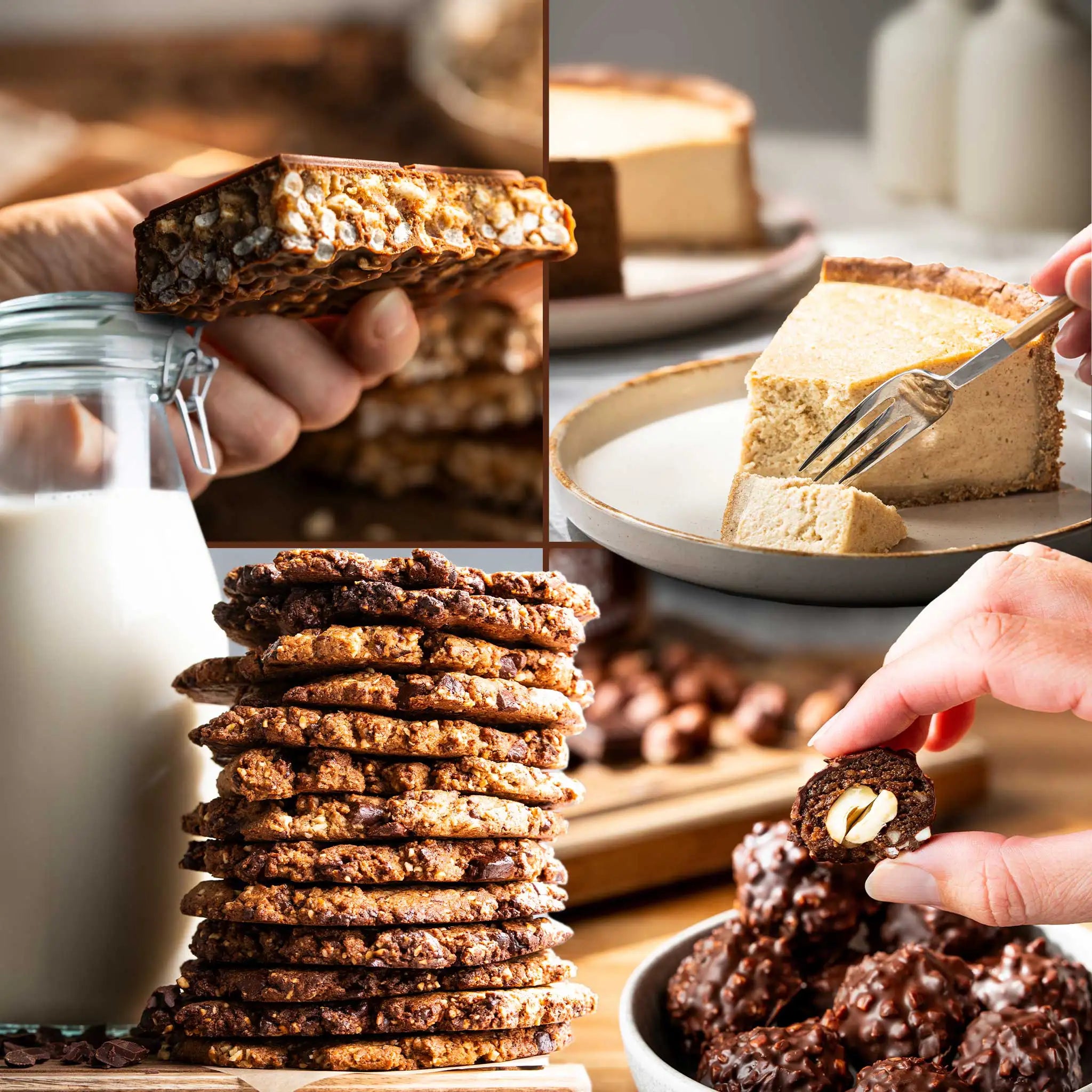 Rezeptideen mit Dattelmus Pur von NaschNatur. Ohne Zuckerzusatz, mit Datteln gesüßt.
