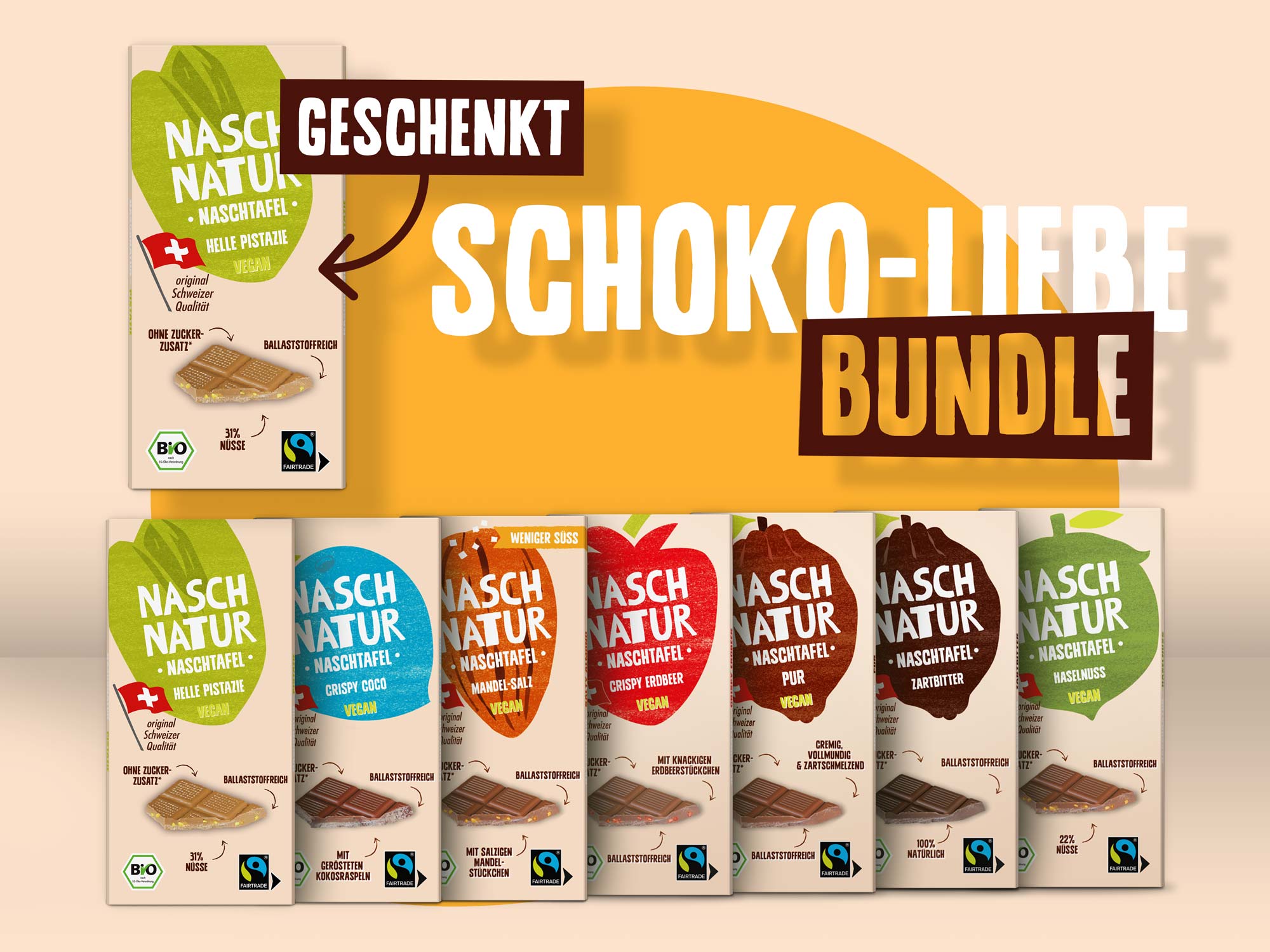 Schoko-Liebe 7+1 Bundle