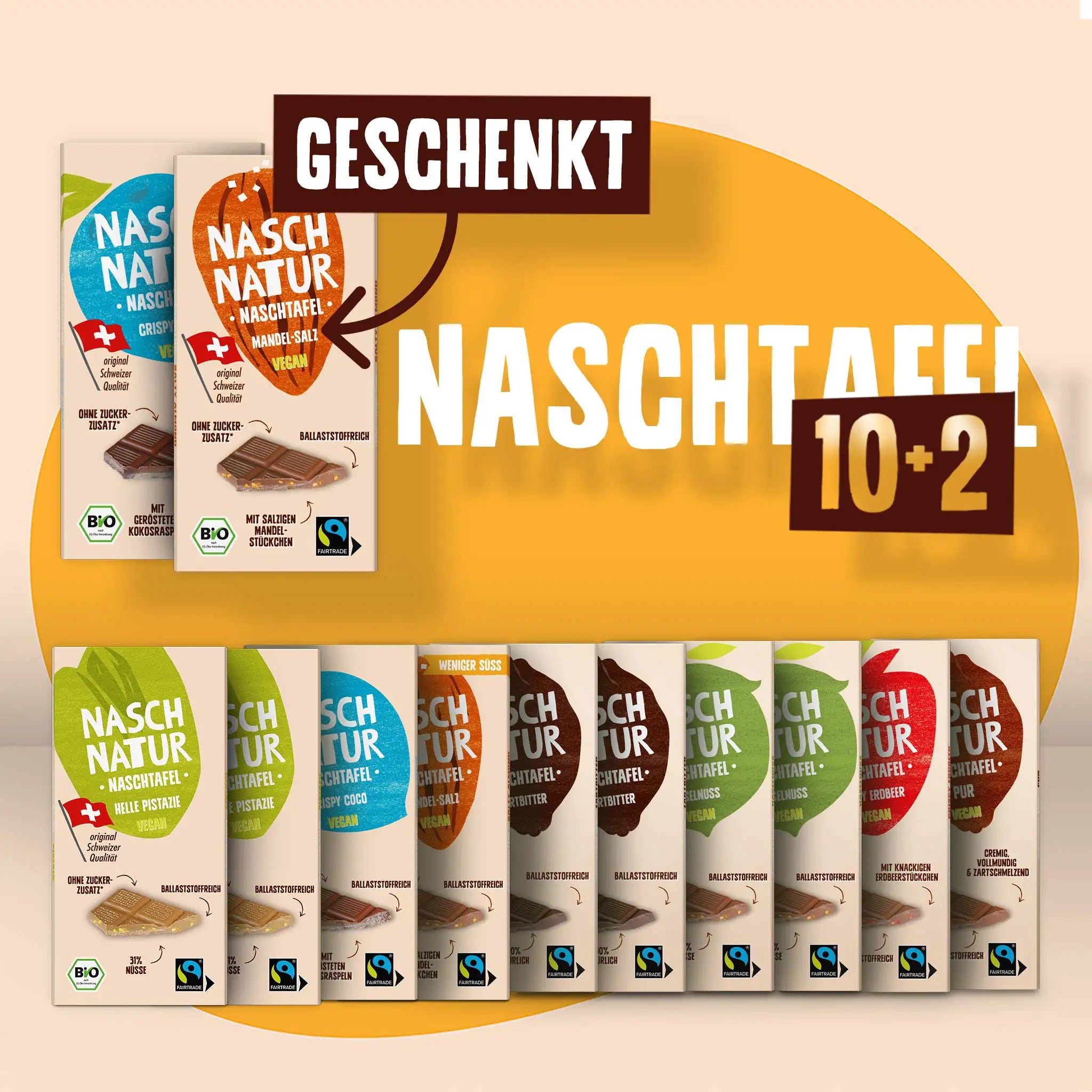 NaschTafeln 10+2 NaschPaket