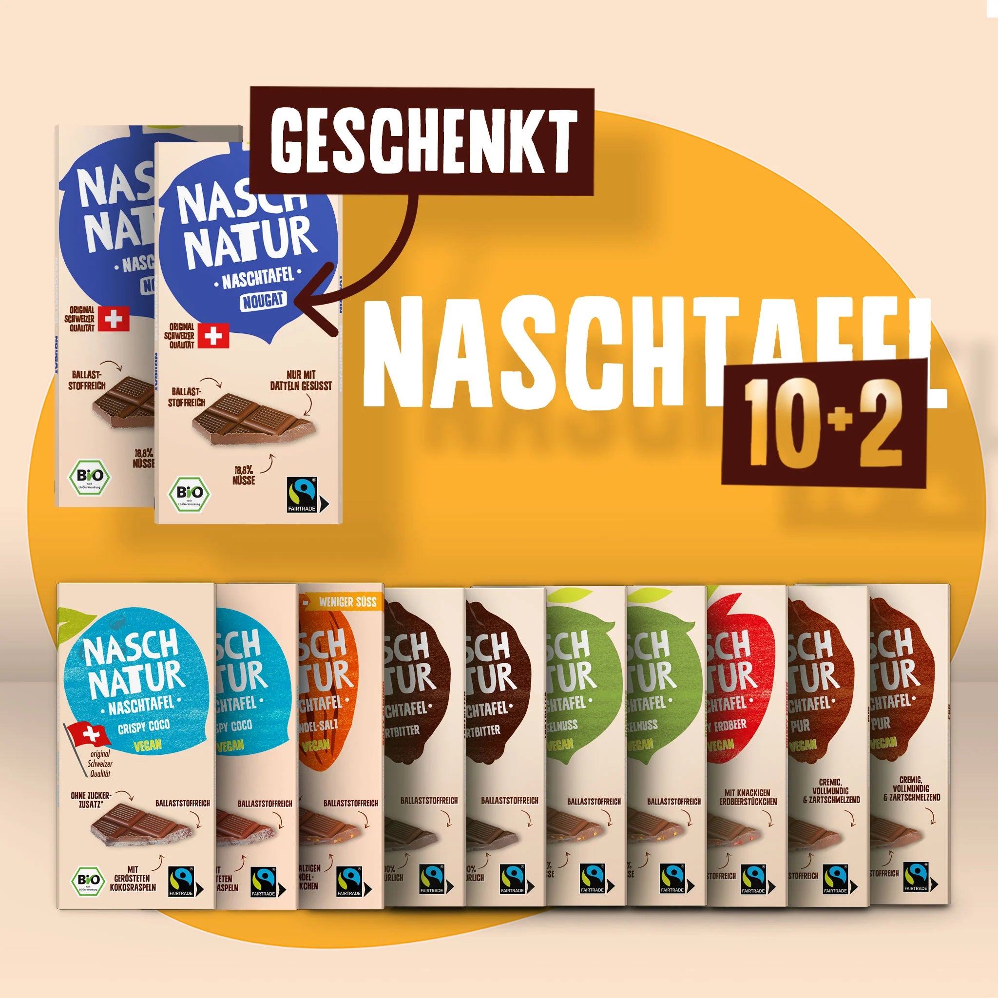 NaschTafeln 10+2 NaschPaket